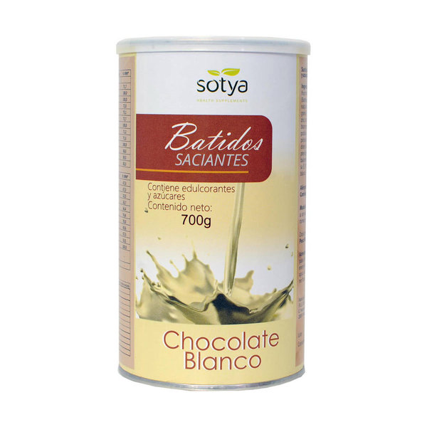 Batido Saciante Chocolate blanco 700 gr. Sotya