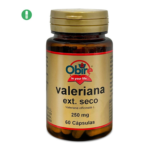 Valeriana 250 mg. (ext. seco) 60 cápsulas
